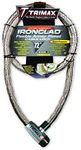 Trimax TG3072SX Supermax Security Armor Plated 72" x 26mm Stainless Steel Locking Cable