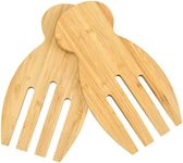 Bamboo Salad Hands, 2pcs 7.1in Bamb