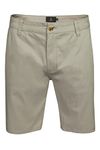 Xact Men's Cotton Stretch Chino Shorts (Frost Grey) 42