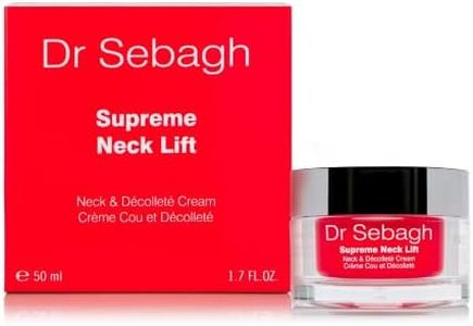 Dr Sebagh Supreme Neck Lift (1.7 fl oz) - Firming & Rejuvenating Neck Cream for Wrinkles - Neck Firming and Tightening Treatment for Décolletage & Chest - Lift, Smooth & Restore Elasticity