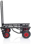 Gator Frameworks All-Terrain Folding Multi-Utility Cart with 30-52” Extension & 500 lbs. Load Capacity (GFW-UTL-CART52AT)