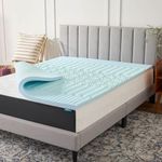 LUCID 2 Inch Gel Memory Foam Plush 
