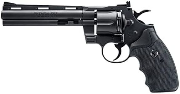 Umarex Colt 6" Python .357 Caliber Steel BB C02 Air Pistol, Powdered Black