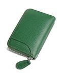 GADIEMKENSD Credit Card Holders RFID Sleeves Wallets Slim Carteras para Mujer Tarjeteros De Mujer Purse for Travel Mens Card Cases & Money Organizers Cash Envelope Wallet for Women's Gift Dark Green