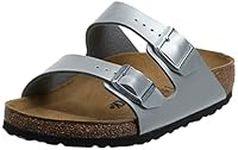 Birkenstock Arizona Silver Birko-Flor