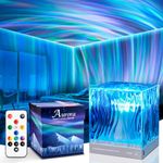 PIKOY Northern Lights Aurora Projector, 18 Color Galaxy Sensory Lights with Remote Timer for Bedroom and Christmas Decor