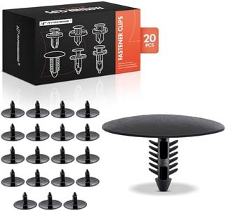 A-Premium 20 PCS Hood Insulation Car Retainer Fastener Push Pin Clips Compatible with Ford F-150 F-250 F-250 F-350 F-450 Super Duty Explorer Edge Taurus Lincoln MKZ Mercury - 7.94mm