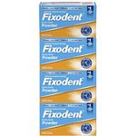 Fixodent Extra Hold Denture Adhesive Powder 2.7 Oz (Pack of 4)