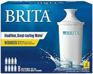 Brita Pitcher Replacement Filters 8 ct, White