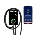 Statiq 7.4kW Smart Nectar Home EV Charger with 5m Cable | App + RFID | Auto Cut-Off, Load Balancing | ARAI Certified, IP66 Rated | 2-Year Warranty