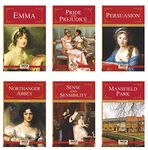 Complete Jane Austen Collection (Set of 6 Books) - Mansfield Park, Pride and Prejudice ,Sense & Sensibility, Persuasion, Emma, Northanger Abbey [Paperback] Jane Austen