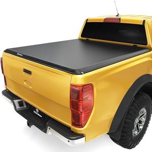 YITAMOTOR Tailored Soft Roll-up Tonneau Cover Fits for Ford Ranger 5ft Bed 2019 2020 2021 2022 2023 2024, Effortless Installation, Improved Fuel Efficiency, and Unsurpassed Durability