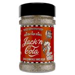 Angus & Oink Jack 'n Cola Chipotle BBQ Rub | Ideal for Grilling, Smoking & Oven | Gluten Free | With Delicate Blend of Chillies & Spices | Make Delicious JD and Cola Reduction Sauce | 200g