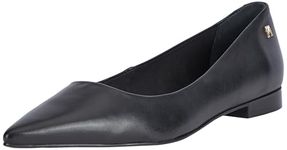 Tommy Hilfiger Women TH Pointy Ballerina, Black, 36 EU