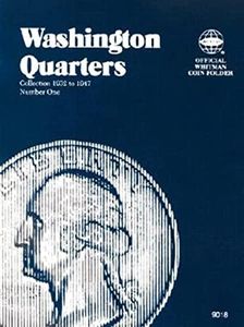 Washington Quarter Folder 1932-1947 (Official Whitman Coin Folder)