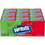 Wonka Nerds Watermelon and Wild Cherry 1.65-Ounce Packets (Pack of 36)