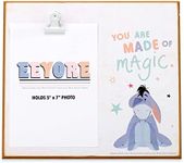 Disney Winnie the Pooh Eeyore Made of Magic Wood Photo Clip Frame for 5x7 Picture - Cute Eeyore Photo Frame