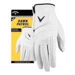 Callaway Golf Dawn Patrol Glove (Worn on Left Hand, White 2024, X-Large, Standard)