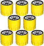 Therwen 8 Pcs 52 050 02 Oil Filter Extra Capacity Oil Filter Compatible with Kohler Engine Lawn Mower CH11-CH25 CV11-CV22 M18 M20 SV715 SV725 SV735 52 050 02 5205002S 52 050 02-S1