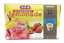 HEB Brew Over Ice, Strawberry Lemon