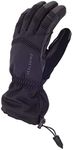 SEALSKINZ Unisex Waterproof Extreme Cold Weather Gauntlet Glove, Black, Large