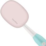 NewWay Mini UVC Toothbrush Sanitizer Cover Rechargeable Travel Toothbrush Sanitizer Case with Holder for Houshold and Traving or Business Trip Pink