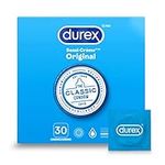 Durex Quality Condoms, Classic Original Lubricated, Mega Value Pack, 30 Count