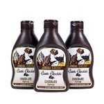 JINDAL COCOA Classic Chocolate Syrup 650 Gm|Thick & Gooey|Chocolate Sauce For Delicious Hot Or Cold Chocolate Drinks & Dessert Topping|No Cornstarch|No Colors|No Trans-Fat|100% Vegetarian|(Pack Of 3)