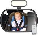 JoyDow Baby Car Mirror with Night L