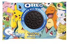 Oreo Cookie Pokemon Oreos - Limited Edition Themed Chocolate Sandwich Cookies 15.25oz Package