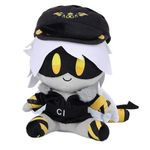 KUKUShining Murder Plush Doll Toys, Cartoon Stuffed Drones Plushie Soft Murder Uzi Doorman Doll For Fans Kids Adults Gifts Birthday(N)