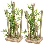 Rosewood 2 Aquatic Aquarium Decor Bamboo Stick Medium Fish Tank Ornaments 9x11x25cm