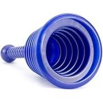 Megadealsuk Heavy Duty Sink and Drain Plunger for Bathrooms, Kitchens, Sinks, Baths and Showers. Small and Powerful, Commercial Style 'Plumbers Plunger' with Large Bellows