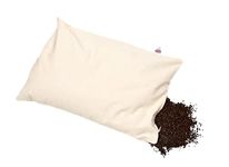 ORGANIC BUCKWHEAT HUSK / HULLS PILLOW,SIZE 24" X 17",2.6 KILO,DIRECT FROM BRITISH MANUFACTURER, THE COMFORT IT ADDS TO YOUR NECK SHOULDER AND HEAD IS OUT OF THIS WORLD ( Ian Valentine) - OUR PILLOWS AND MATTRESSES COMPLY WITH BS5852 FIRE SAFETY REGULATIONS NATURALLY, THE AMAZING HUSKS EXTINGUISH FLAMES WITHOUT TOXIC FLAME RETARDANTS - HOW WONDERFUL IS THAT? NOTHING NASTY OR TOXIC IN ANY PART OF YOUR BRILLIANT ORGANIC PILLOW, BIG THANKS TO MOTHER NATURE! BRILLIANT for NECK PAIN. UK SELLER!