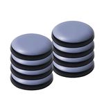 Furniture Sliders For Carpet And Hardwood Floors Adhesive Furniture Glides Self-Stick Furniture Sliders pads (round30mm, 8)