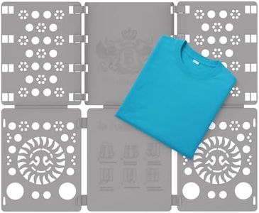 BoxLegend V3 Shirt Folding Board t Shirts Clothes Folder Durable Plastic Laundry folders Folding Boards, Gray
