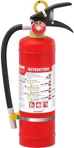 Ougist ABC Dry Powder Fire Extinguisher, 4.4 lb – 2-A:10-B：C Rated for Home, Office & Vehicle, Quick Release, Easy-Grip Handle, Ideal for Electrical & Grease Fires, Car Extinguisher, Model FF2KG