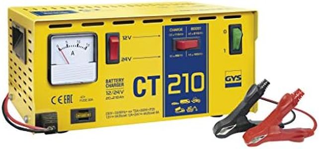 GYS - CT 210 - CHARGEUR DE BATTERIE TRADITIONNEL - 12/24V