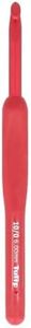 Tulip Etimo Red Crochet Hook Soft-Grip 6.00mm