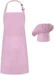 Hyzrz Chef Apron Hat Set, Chef Hat 