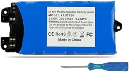 ZTHY 3000mAh XFBT620 Battery Replacement for Shark IX140 IX140H IX141 IX142 IZ140 IZ140C IZ142 IZ142 UZ145 Cordless Vacuum Cleaners Rocket Pet Stick Rocket Pro Vacuum 21.6V 64.8Wh