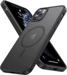 LANDEE Magnetic Case for iPhone 11 Pro Max Case Mag-Safe Wireless Charging Cover Black