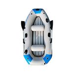 MANGGUO Thickened 2/3/4 Person Inflatable Rubber Boat Set,Foldable PVC Kayak Canoe Boat Set With Paddles,Fishing Tear-resistant Drifting Boat With Safety Rope