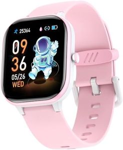 ZURURU Kids Smart Watch for Boys Girls Teens Gifts Idea for 6-14 Years Old, Kids Fitness Tracker Sleep Monitor Step Counter Pedometer Stop Watch Alarm Clock DIY Watch Face Touch Screen