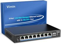 VIMIN 8 Port 2.5G Web Managed Ether