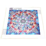 TOPINCN 5D Painting Full Drill DIY Colorful Flower Handmade Cross Stitch Wall Decor Crystal Rhinestone Embroidery Home Decoration