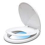 Round Toilet Seat with Built in Pot