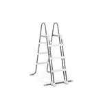 Intex 28075E Deluxe Pool Ladder with Removable Steps for Intex Pools with Wall Height of 42 Inch