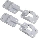 H. Bowes 2 Pack: RV T-Style Door Holder Catch 3-1/2" for Latch Holder Camper Trailer Cargo Hatch White