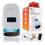 LifePro Cordless Hand Massager for Arthritis and Pain Relief with Heat Hand Massage Machine for Carpal Tunnel Finger Palm and Wrist Pain Relief - White
